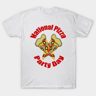 National Pizza Party Day T-Shirt